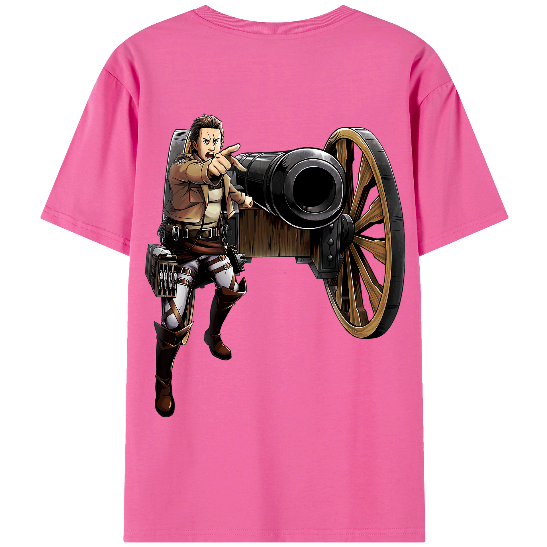 （画像用） 進撃の巨人 Attack on Titan レディース半袖Tシャツ(バックプリント)